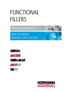 Functional Fillers for  Paints and Varnishes, Reactive Resins, Adhesives and Sealants