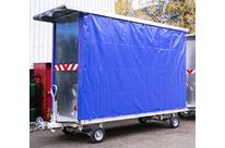 Industrieanhänger mit Plane