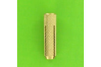 Verankerung : Mechanische Verankerung - Leichte Belastungen - Messingdübel - Ohne Kugel