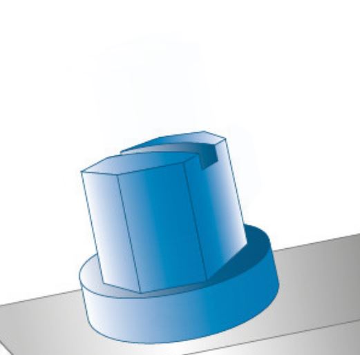 Sechskantschrauben mit Schlitz BPF 182 - BÜLTE PLASTIQUES