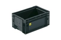 ESD-Behälter EURO-NORM ESD 300 x 200 x 147 mm : VDA-R-KLT 3115 ESD