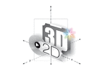 2D/3D-Hologramm