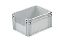 Behälter mit Entnahmeöffnung EURO-NORM basicline 400 x 300 x 220 mm 