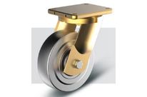 Wagenräder mit Gabelköpfen mit Platin: Serie S LAK / BAK 1700 - 10000 kg