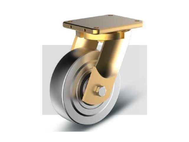 Wagenräder mit Gabelköpfen mit Platin: Serie S LAK / BAK 1700 - 10000 kg