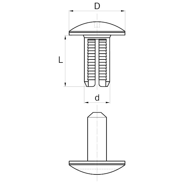 Snapclipse D12 (Schnellverbinder) - produit présenté par BÜLTE PLASTIQUES