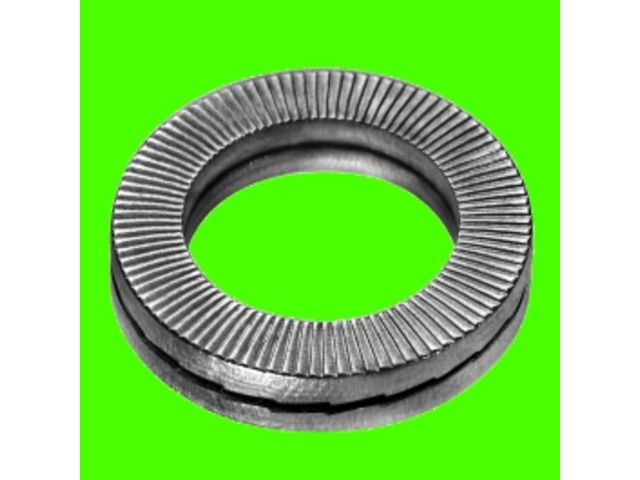 Scheiben - Sicherungen : Sicherungsscheiben - Nord-Lock-Scheiben - Nord-Lock-Scheiben verklebt Stahl mit Delta Protekt Klasse 100