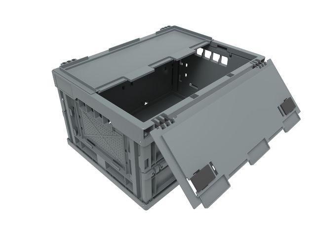 Faltbox Falter 4322 DL dunkelgrau 400 x 300 x 230 mm