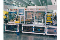 Automobilindustrie: Maschinei für Montage und Prüfung der Scheibenbremse