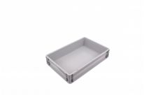 Stapelbehaelter Base 6412 1 OG grau 600 x 400 x 120 mm