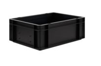 Leitfaehiger Stapelbehaelter Band 145 1 cond schwarz 400 x 300 x 145 mm