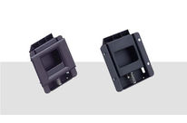 Bündige Schnappverschlüsse mit Griffmulde