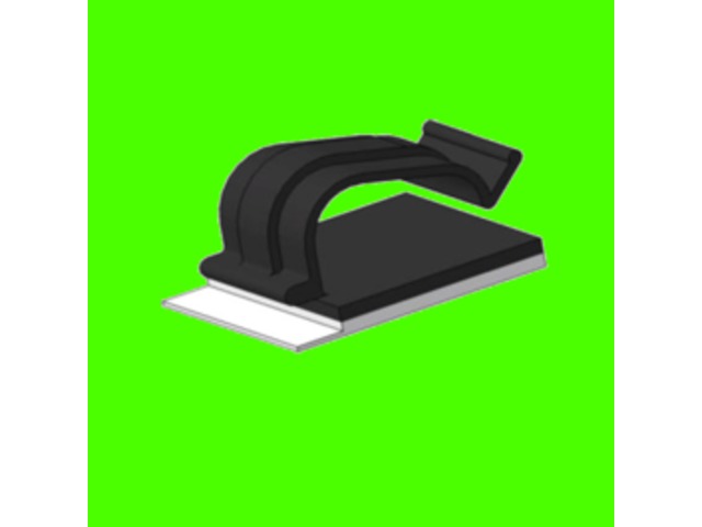 Araymond : Assemblages - ARAYMOND - Clip Plastique Pour cable ou Tube - Plastic Cable Clips - Maintien Cable Adhésif - Adhesive Cable Clips
