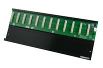 BA-12-Backplane mit 12 Steckplätzen für 19”-Montage