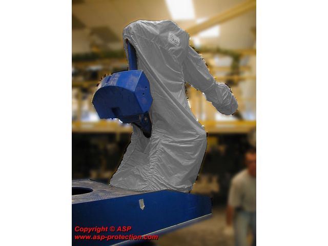 Roboterabdeckung für Wachsausschmelzverfahren, Kernvorbereitung, Kaltteilhandling | Gießerei