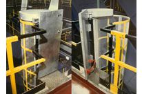 SCHUTZ VOR ZUGANG VON OBEN FÜR ORTSFESTE LEITERN