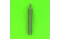 Distanzstücke - Kugeln : Distanzstücke mit Außengewinde - Messing vernickelt