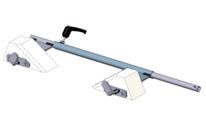 Verstellbare Eisenbahnkralle für variablen Radabstand | Ref. 400061 – ManuLine