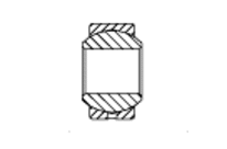 Gelenklager Maßreihe K Standard wartungsfrei ( Bauart G )