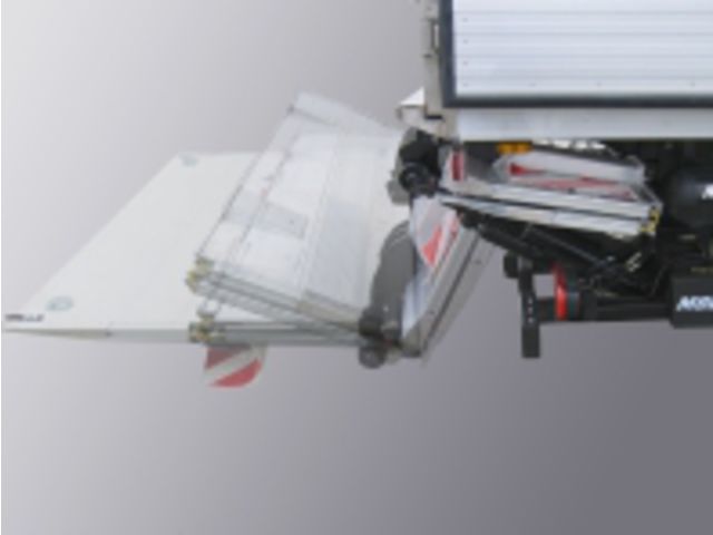 Hubladebühnen faltbar: 1000 / 1500 KFN