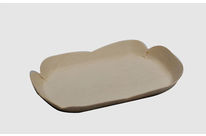 Rechteckige, tiefgezogene Holzschale für Kräuter, Käse, Schokolade, Hefegebäck, Wurstwaren, Pökelware, Fertiggerichte…