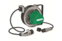 Elektroautoladegeräte-Automatic cable reels to install after the WALL BOX
