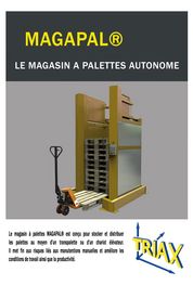 Autonomes Palettenmagazin