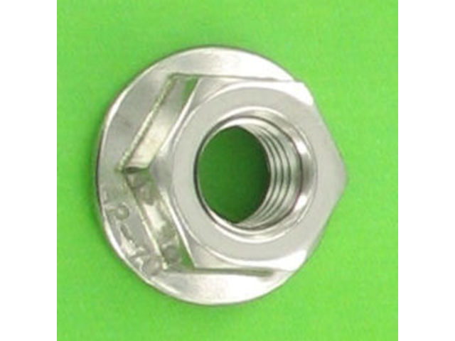 Muttern : Sicherungsmuttern - Muttern mit Flansch und Sperrrippen - Muttern mit Flansch und Sperrrippen Edelstahl A4 DIN 6923
