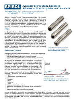 Die Vorteile von Spiralspannstiften aus Chrom-Edelstahl, Werkstoff-Nr. 1.4028 (AISI 420)