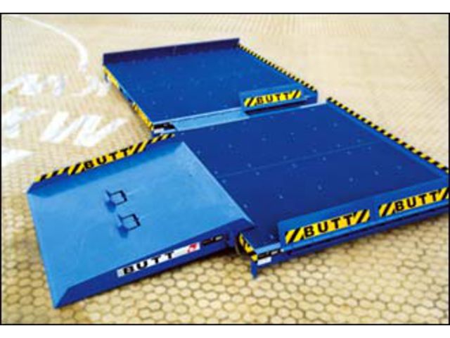 Container-Überladebrücken