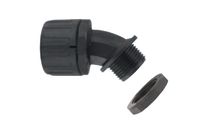 Winkelverschraubungen 90° aus Polyamid 6.6 Phosphor- und Schwefelfrei : PLA-45